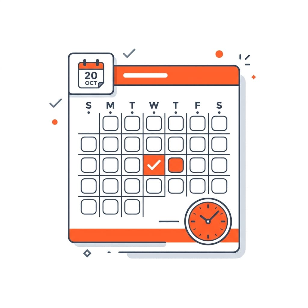 Calendar schedule